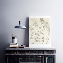 Vi dansar i köket | Lautrec, Dancing-par Poster