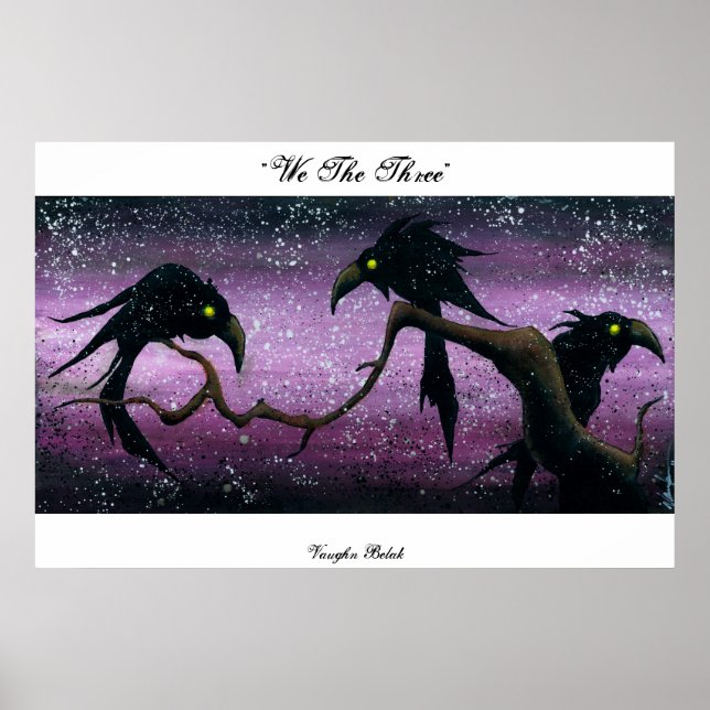 Vi de tre poster (Framsidan)