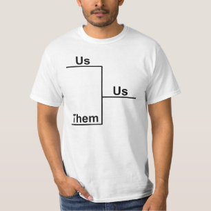 Vi dem sätter inom parantes kontra T-tröja T Shirt