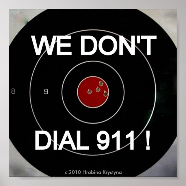 VI DIALL 911-MÅL POSTER (Framsidan)