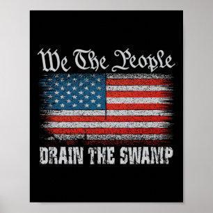 Vi drar ut svampen USA P Poster