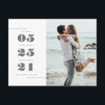 Vi Elope | Postkort Vykort<br><div class="desc">Detta meddelande om elopation är ett bra sätt att berätta för världen om ert bröllop-datum. Du kan anpassa det här kortet till kostym efter dina behov.</div>