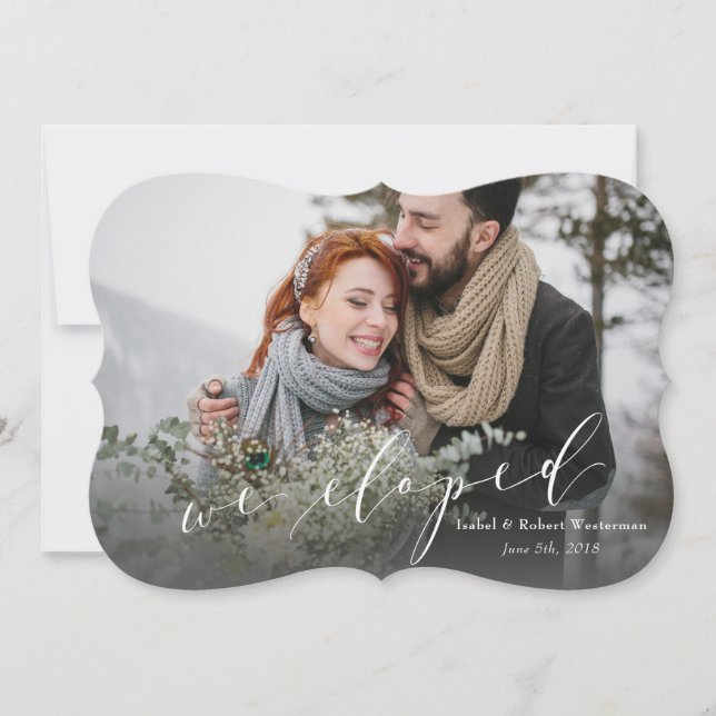 VI ELOPED (MARBLE BAKER) MEDDELANDE (Framsida)