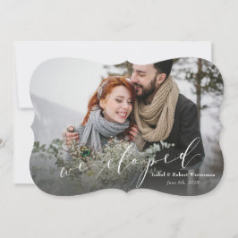 VI ELOPED (MARBLE BAKER) MEDDELANDE