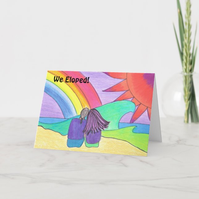 Vi Eloped! Meddelande (Framsida)