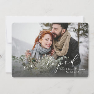 VI ELOPED (STRECK BACKER) MEDDELANDE