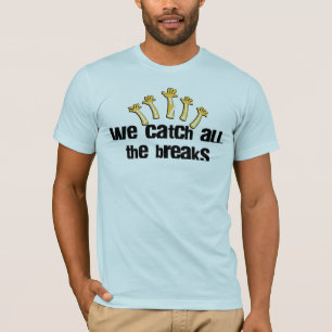 Vi fångar alla avbrott t-shirt