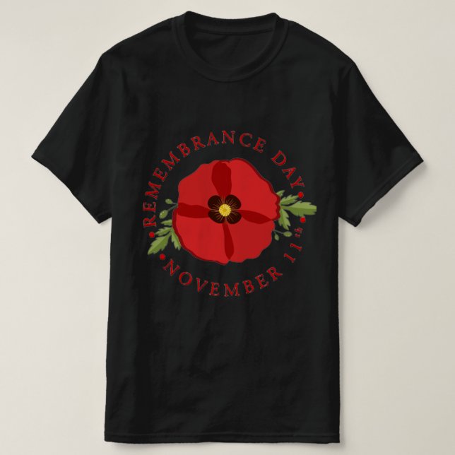 Vi får inte glömma minnesdagen t shirt (Design framsida)