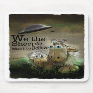 Vi får Sheeple Mousepad Musmatta
