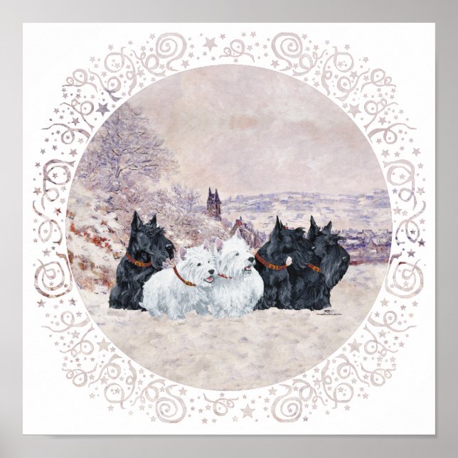 Vi fem vinter poster (Framsidan)