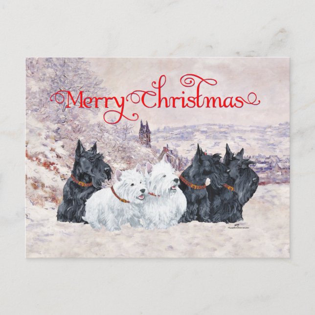 Vi fem vinter vykort (Framsida)