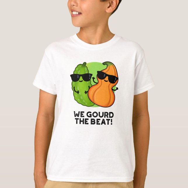 Vi fick Beat Funny Veggie Pun T Shirt (Framsida)