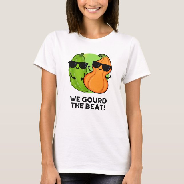 Vi fick Beat Funny Veggie Pun T Shirt (Framsida)