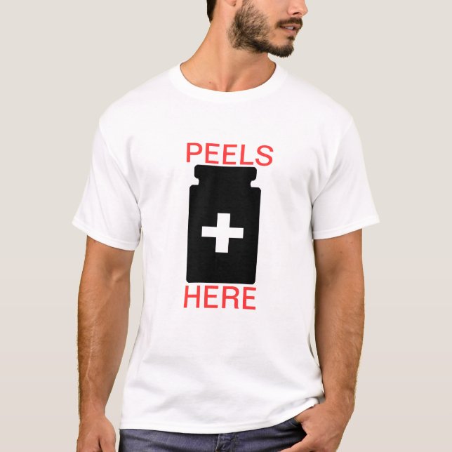 VI FICK PEELS HÄR T SHIRT (Framsida)
