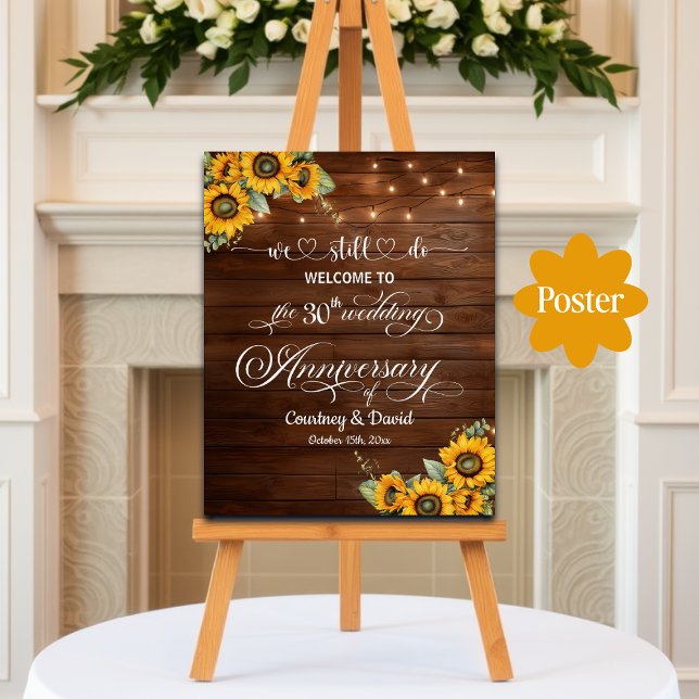 Vi firar fortfarande 30-årsdagen av Bröllop String Poster (Skapare uppladdad)