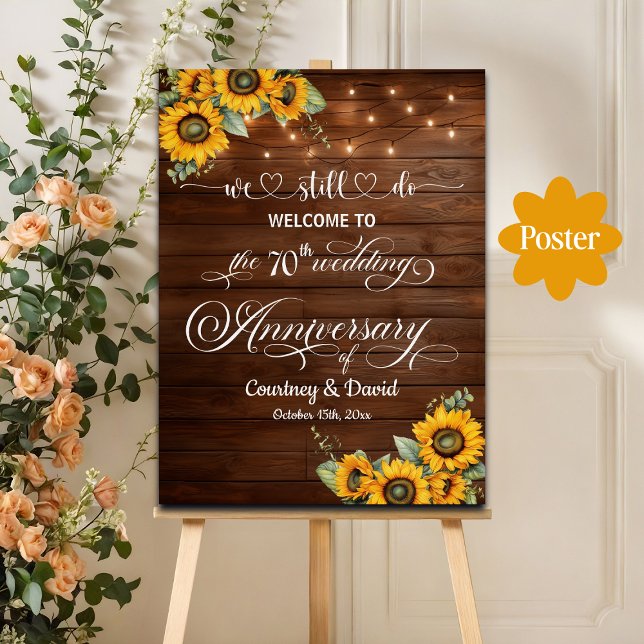 Vi firar fortfarande 70:e Bröllop-årsdagen av Stri Poster (Skapare uppladdad)