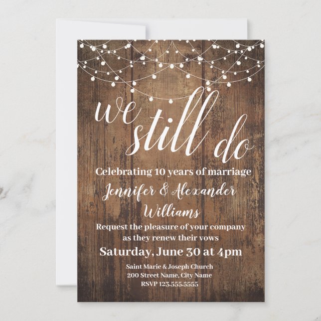 Vi firar fortfarande årsdag för bröllopet (Framsida)