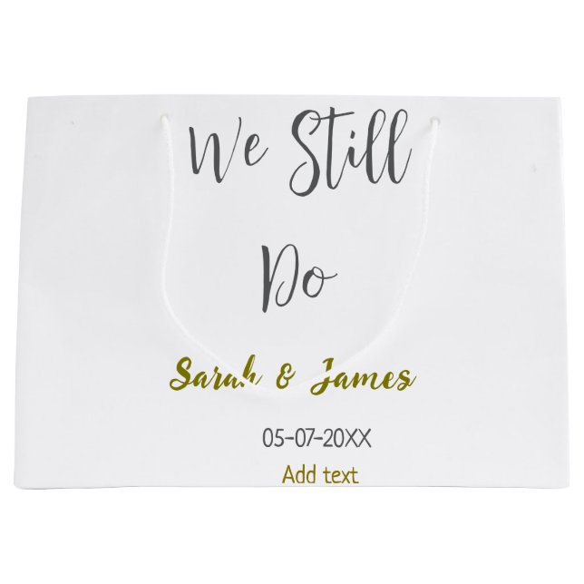 Vi firar fortfarande bröllop-årsdagen av grått gul (Framsidan)