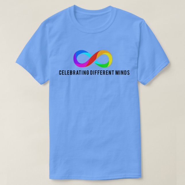 Vi firar olika sinnen för ljusskjortor t shirt (Design framsida)