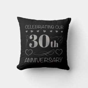 Vi firar vår 30-årsjubileum kudde