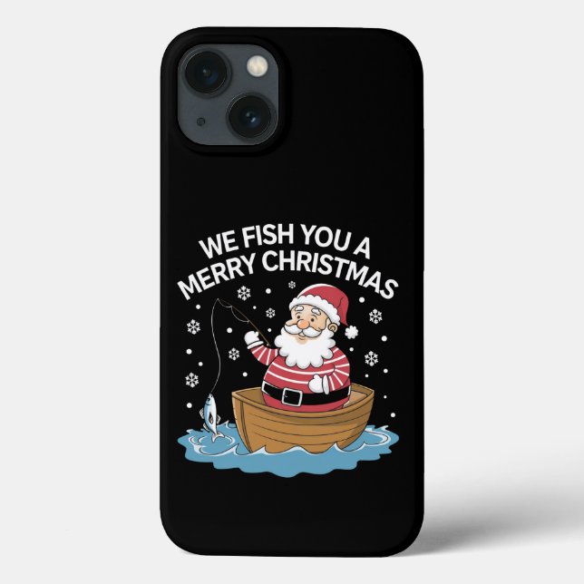 Vi fiskar er en god jul fiskare fiske  (Baksida)