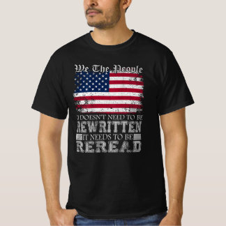 Vi Flagga People behöver inte skrivas om T Shirt