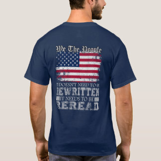 Vi Flagga People behöver inte skrivas om T Shirt