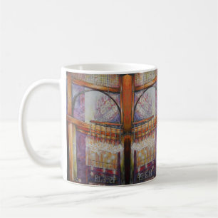 Vi flyger alla flera gånger runt samma ljus. kaffemugg