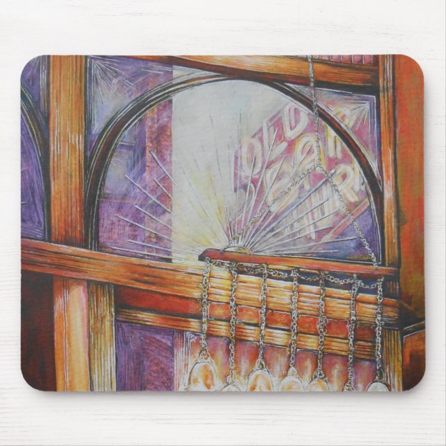 Vi flyger alla flera gånger runt samma ljus. musmatta (Framsidan)