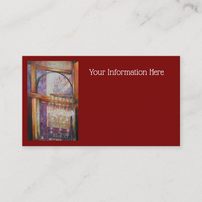 Vi flyger alla månar runt samma ljus. visitkort (Framsida)