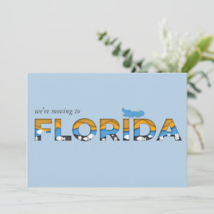 Vi flyttar till Tropiska Florida Meddelande