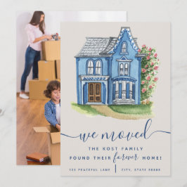 Vi Flyttat att vi hittade våra andra hemannonserin Inbjudningar