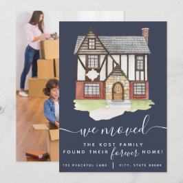 Vi Flyttat att vi hittade våra andra hemannonserin Inbjudningar