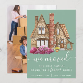 Vi Flyttat att vi hittade våra andra hemannonserin Inbjudningar