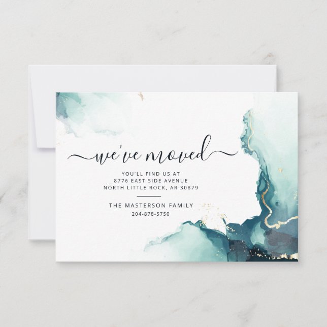 Vi Flyttat avisering om Flytta av skript Anteckningskort (Framsida)