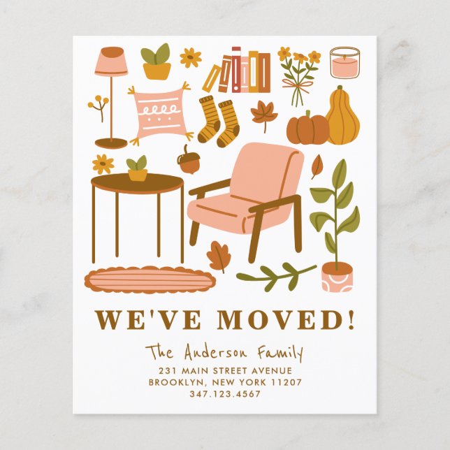 Vi Flyttat Boho Fall Home Thanksgiving HöstFlytta (Framsida)