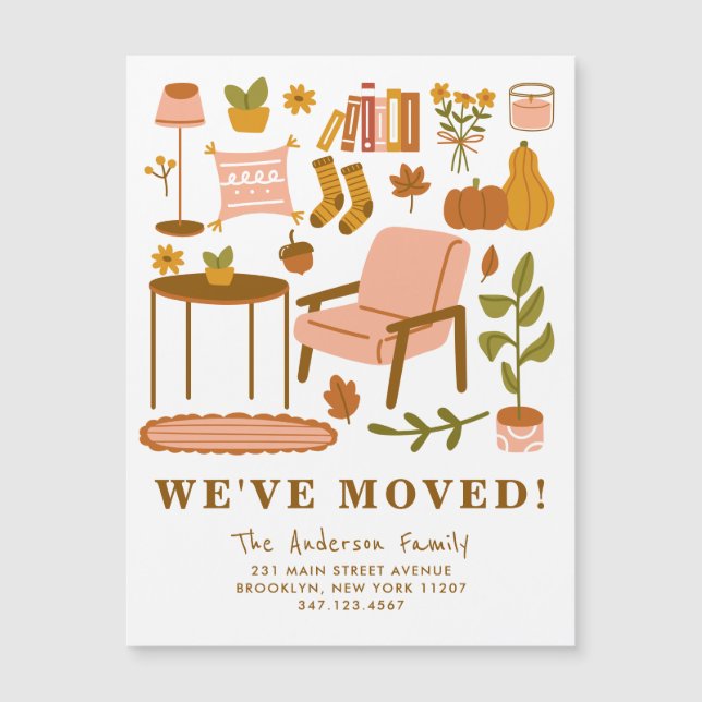 Vi Flyttat Boho Fall Home Thanksgiving HöstFlytta (Framsida)