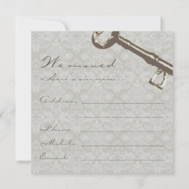 Vi Flyttat Flytta annons Meddelande