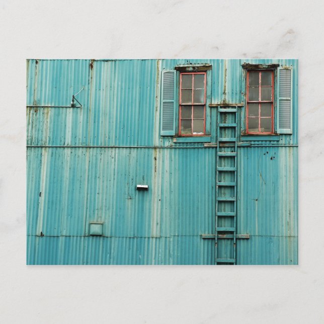 Vi flyttat! meddelande vykort (Framsida)