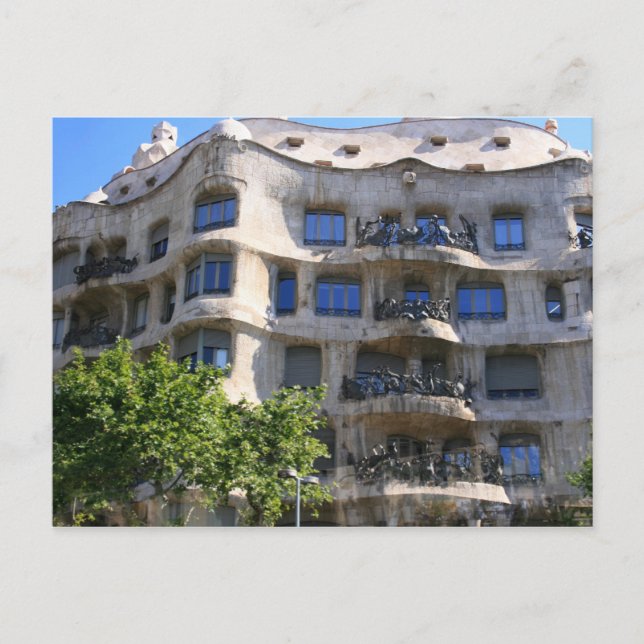 Vi flyttat! meddelande vykort (Framsida)