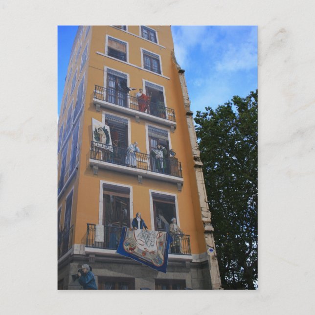 Vi Flyttat! Meddelande Vykort (Framsida)