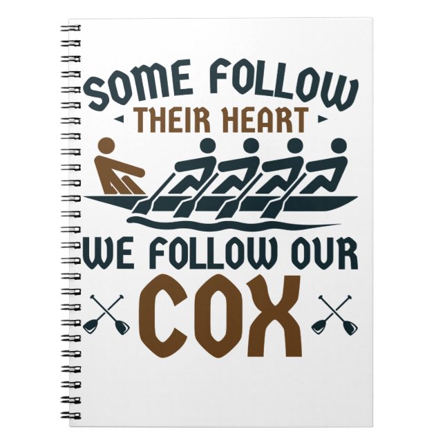 Vi följer vår Cox. Anteckningsbok (Framsidan)