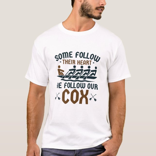 Vi följer vår Cox. T Shirt (Framsida)