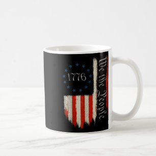 Vi Folket 1776 Självständighetsdagen USA Patriot A Kaffemugg