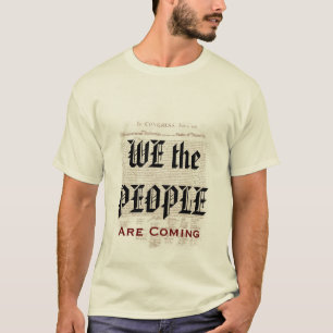 Vi folket är det kommande politiska valet t-shirt