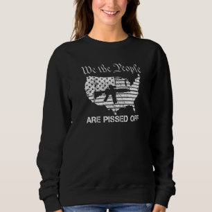 Vi Folket Är Rätta Ilska - AR15 För Vapenrättighet T Shirt