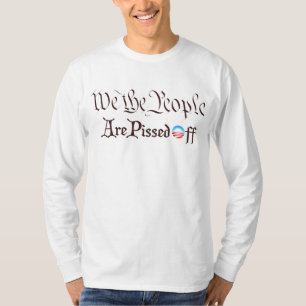 Vi folket är skitförbannade t-shirt