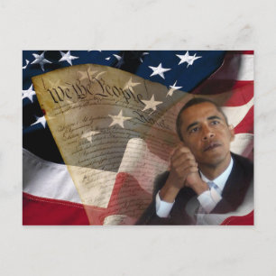 Vi folket... Barack Obama och konstitutionen Vykort