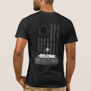 VI FOLKET BETSY ROSS CC VINTAGE AMERICAN FLAGGA T SHIRT