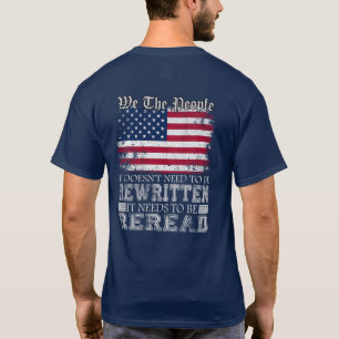 Vi Folket Flaggan Det Behöver Inte Skrivas Om T Shirt